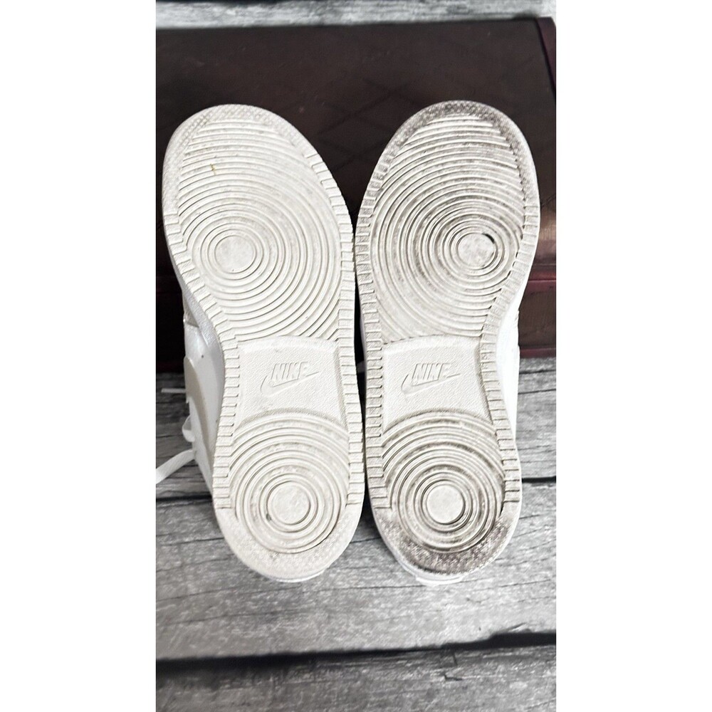 Size 8 - Nike Court Vision Mid White Light Orewood Brown W - Picture 5 of 7